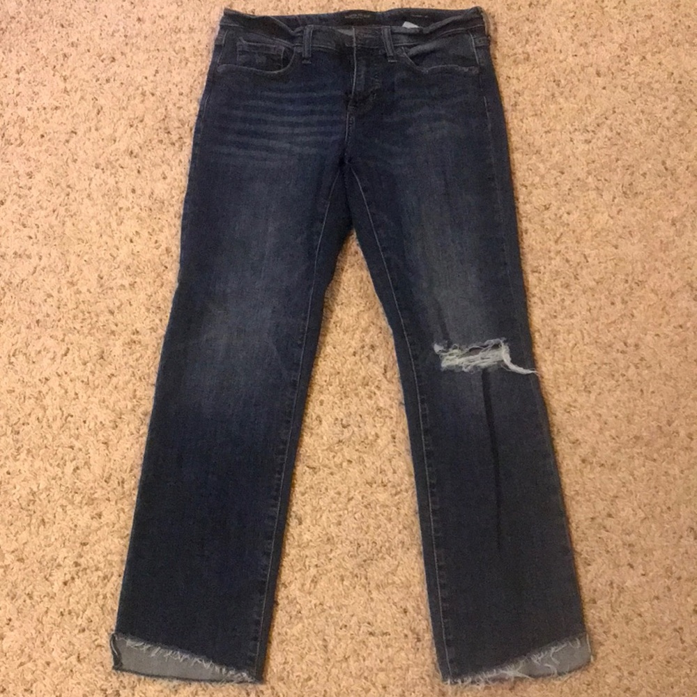 Banana Republic girlfriend jeans waist size 28